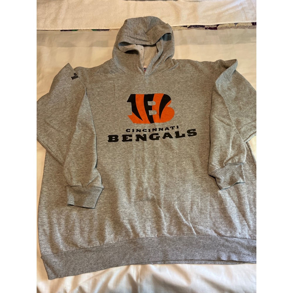 Vintage NFL Cincinnati Bengals Hoodie Heather Gray Sports Illustrated XL Canada